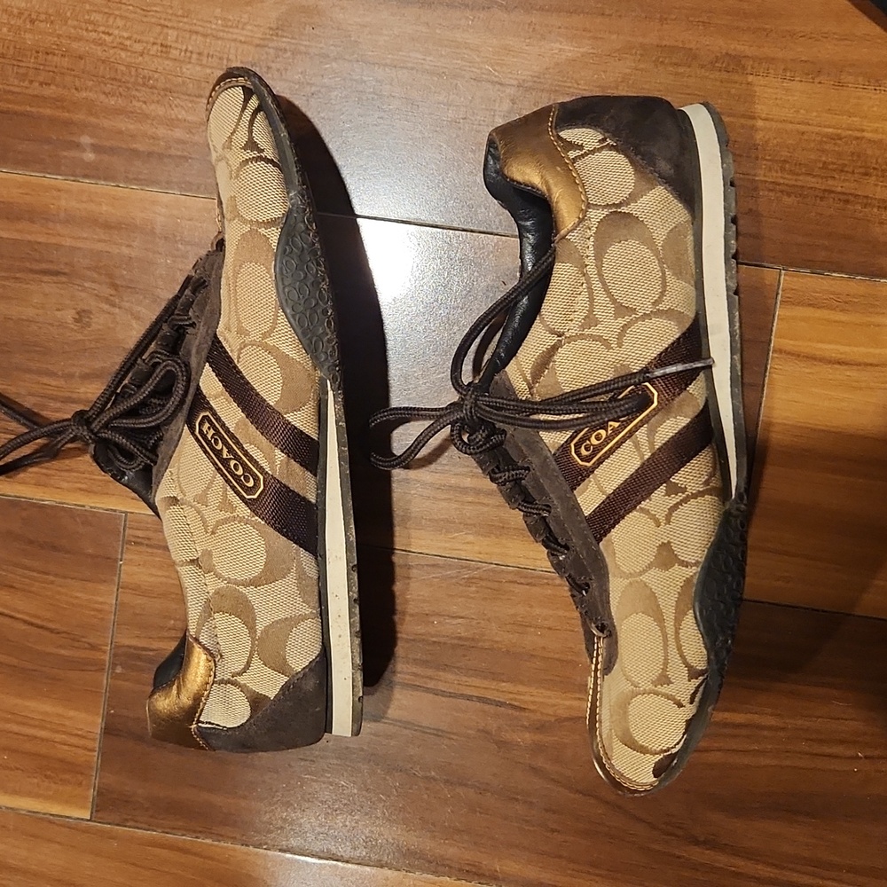 Coach Signature Sneakers - Picture 2 of 7